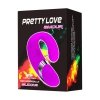 Zakrzywiony wibrator stymulator dla dwojga Pretty Love - Amour